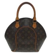 Pre-owned Canvas handbags Louis Vuitton Vintage , Brown , Dames