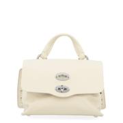 Witte Postina Saeta Crossbody Tas Zanellato , White , Dames