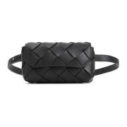 Zwart Zilver Heuptas Bottega Veneta , Black , Heren