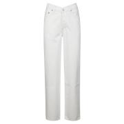 Baggy Jeans Agolde , White , Dames