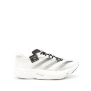 Sneakers met mesh design en rubberen logo Y-3 , White , Dames