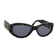 Pre-owned Plastic sunglasses Chanel Vintage , Black , Dames