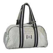 Pre-owned Canvas travel-bags Chanel Vintage , Gray , Dames