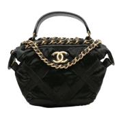 Pre-owned Nylon chanel-bags Chanel Vintage , Black , Dames