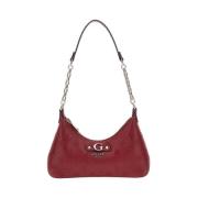 Kleurrijke Handtas met Ritssluiting Guess , Red , Dames