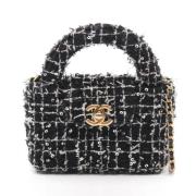 Pre-owned Fabric chanel-bags Chanel Vintage , Black , Dames