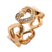 Pre-owned Rose Gold rings Cartier Vintage , Pink , Dames