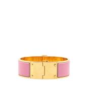 Pre-owned Fabric bracelets Hermès Vintage , Pink , Dames