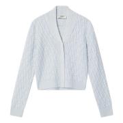 Korte Cardigan Trui Fendi , Blue , Dames