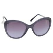 Pre-owned Plastic sunglasses Chanel Vintage , Purple , Dames