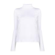 Klassieke Turtleneck Trui Vince , White , Dames