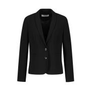 Elegante Blazer voor Vrouwen Gerry Weber , Black , Dames