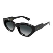 Cat Eye Zonnebril met Bio Nylon Lenzen Chloé , Black , Dames