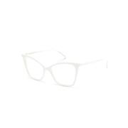 SL 386 014 Optical Frame Saint Laurent , White , Dames