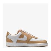 Lage Vision Sneakers Beige/Wit Dames Nike , Beige , Dames