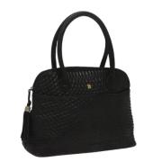 Pre-owned Leather handbags Bally Pre-owned , Black , Dames