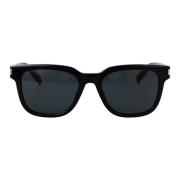 Stijlvolle SL 711 Zonnebril Saint Laurent , Black , Heren