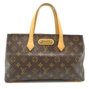 Pre-owned Canvas louis-vuitton-bags Louis Vuitton Vintage , Brown , Da...