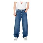 Lente/Zomer Losse Jeans Collectie Tommy Jeans , Blue , Heren