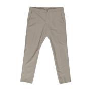 Slim Fit Polyester Blend Beige Broek Hugo Boss , Beige , Heren