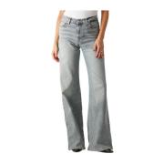 Wijde Pijp Jeans Lotta Amuse Me 7 For All Mankind , Blue , Dames