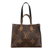 Pre-owned Canvas louis-vuitton-bags Louis Vuitton Vintage , Brown , Da...