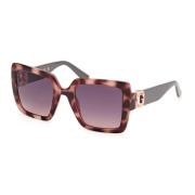 Rose Havana zonnebril met grijze tinten Guess , Pink , Dames