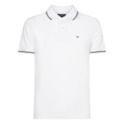 Witte Polo Shirt Collectie Emporio Armani , White , Heren