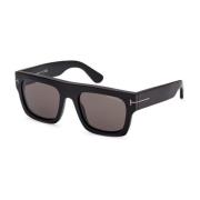 Stijlvolle Designer Zonnebril Tom Ford , Black , Unisex