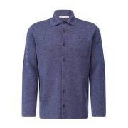 Wollen Overshirt Klassieke Stijl Warmte Maurizio Baldassari , Blue , H...