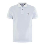 Heren Polo Shirt Klassieke Pasvorm Stone Island , Blue , Heren