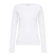 Witte Lange Mouw Blouse Saint Tropez , White , Dames