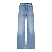 Vervaagde Baggy Jeans Adriano Goldschmied , Blue , Dames