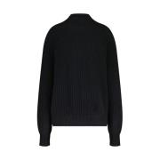 Kasjmier Turtleneck Pullover Van Kukil , Black , Dames