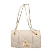 Beige Synthetische Dames Schoudertas Moschino , Beige , Dames