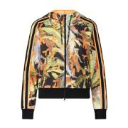 Jungle Print Rits Hoodie Marc Cain , Multicolor , Dames