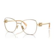 Metalen optische monturen voor vrouwen Miu Miu , Yellow , Dames