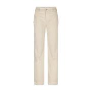 New York Corduroy Broek Mason's , Beige , Dames