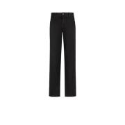 Mid-Rise Straight-Leg Jeans Roberto Cavalli , Blue , Heren