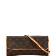 Pre-owned Leather louis-vuitton-bags Louis Vuitton Vintage , Brown , D...