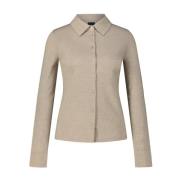 Elegante wollen blend shirt Hugo Boss , Beige , Dames