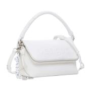 Lente/Zomer Dames Middelgrote Tas Collectie Desigual , White , Dames