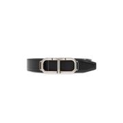 Leren riem Tom Ford , Black , Heren