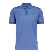 Katoenen Polo Shirt Regular-Fit Geknoopte Kraag Hugo Boss , Blue , Her...