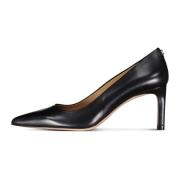 Elegante leren pumps met puntige neus Hugo Boss , Black , Dames