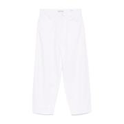 Witte Jeans met Klassieke Stijl Pinko , White , Dames