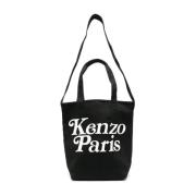 Zwarte Tote Bag Kenzo , Black , Heren