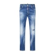 Ripped Skater Jeans Dsquared2 , Blue , Heren