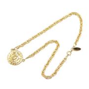 Pre-owned Metal chanel-jewelry Chanel Vintage , Yellow , Dames