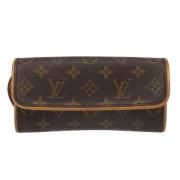 Pre-owned Canvas louis-vuitton-bags Louis Vuitton Vintage , Brown , Da...